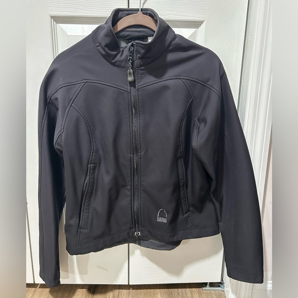 Black Softshell Women's Jacket - image 1